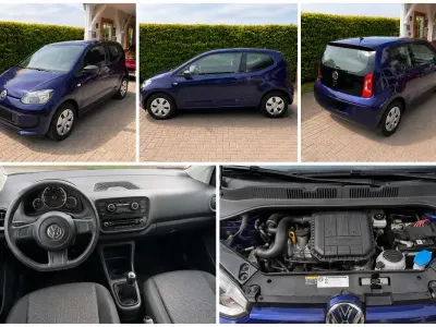 Gebraucht VW up! 60 PS (44 kW) 2016 Blau Kleinwagen