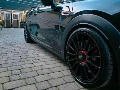 Occasion Mini John Cooper Works Cabriolet 300 PK (220 kW) 2017 Zwart Cabriolet