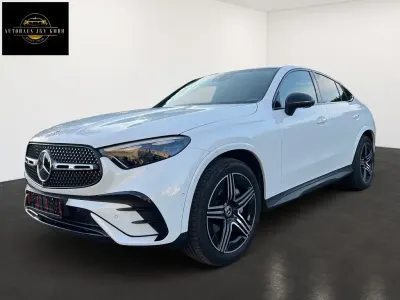Gebraucht Mercedes GLC220 AMG line 197 PS (144 kW) 2024 Weiß Coupé