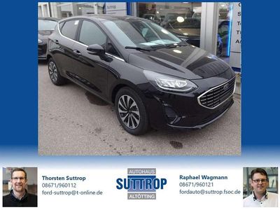 Gebraucht Ford Fiesta Titanium 125 PS (91 kW) 2023 Obsidianschwarz Kleinwagen