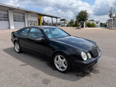 Gebraucht Mercedes CLK320 218 PS (160 kW) 2000 Schwarz Coupé