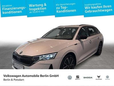 Usata Skoda Octavia SportLine 150 CV (110 kW) 2025 Bianco Station wagon