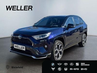 Usata Toyota RAV4 Hybrid Style 306 CV (225 kW) 2022 Blu SUV