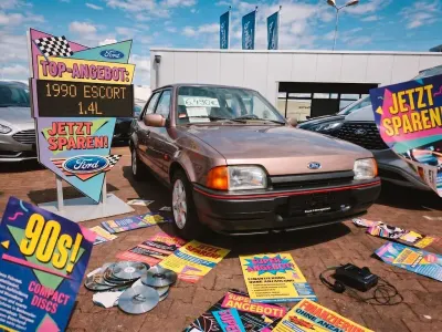 Gebraucht Ford Escort 73 PS (53 kW) 1990 Braun