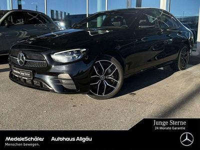 Schwarz Gebraucht 2021 Mercedes E300 AMG Limousine | 40.980 € (Teuer)