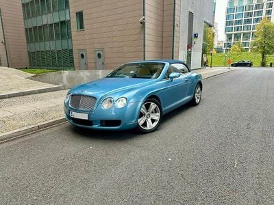 Gebraucht Bentley Continental GT Convertible 560 PS (411 kW) 2008 Blau Cabrio