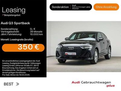 Gebraucht Audi Q3 S-Line 150 PS (110 kW) 2025 Mythosschwarz metallic SUV