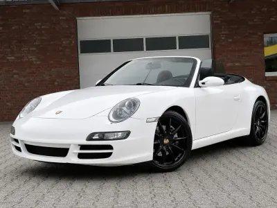 Gebraucht Porsche 997 325 PS (239 kW) 2007 Weiß Cabrio