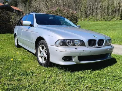 Usata BMW 520 170 CV (125 kW) 2002 Argento Station wagon