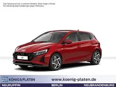 Neu Hyundai i20 90 PS (66 kW) 2026 Rot (dragon red (rot)) Kleinwagen