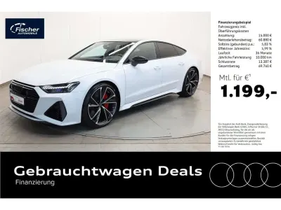 Gebraucht Audi RS7 Sportback Sport 600 PS (441 kW) 2020 Weiss Kleinwagen