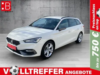 Gebraucht Seat Leon FR 110 PS (80 kW) 2024 Weiss Kombi