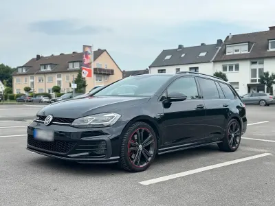 Gebraucht VW Golf VII GTD 183 PS (134 kW) 2019 Schwarz Kombi