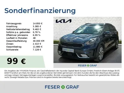 Gebraucht Kia Niro 105 PS (77 kW) 2018 Gravity blue met. SUV
