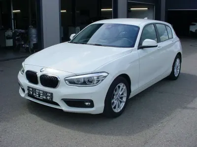 Używany BMW 118 Advantage 136 KM (100 kW) 2018 Biały Hatchback