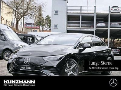 Gebraucht Mercedes EQE350 AMG 214 kW (292 PS) 2022 Obsidianschwarz metallic Limousine