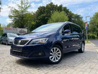 Gebraucht Seat Alhambra Style 150 PS (110 kW) 2019 "atlantic" blau Van / Kleinbus