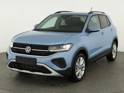 Neu VW T-Cross Life 115 PS (84 kW) 2025 Clear blue metallic SUV
