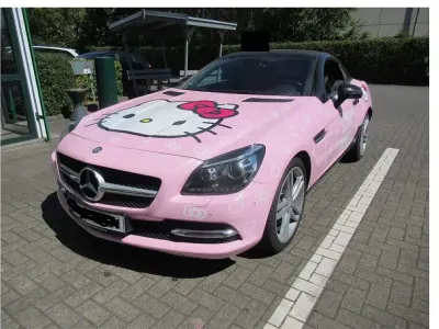 Gebraucht Mercedes SLK200 184 PS (135 kW) 2015 Schwarz Cabrio