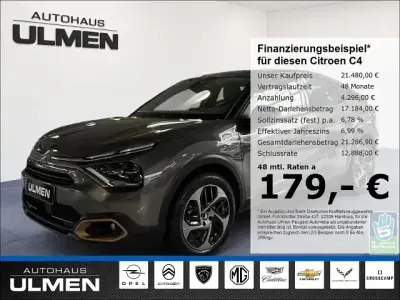 Używany Citroën C4 PureTech 131 KM (96 kW) 2023 Szary Sedan/Limuzyna