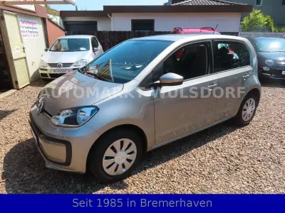 Gebraucht VW up! move up! 60 PS (44 kW) 2017 Silber Kleinwagen