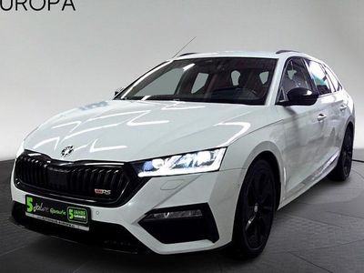 Gebraucht Skoda Octavia First Edition 245 PS (180 kW) 2021 Moonweiss metallic Kombi