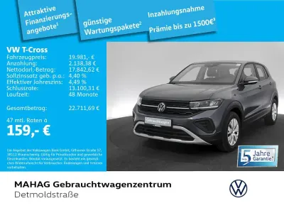 Gebraucht VW T-Cross Basis 95 PS (69 kW) 2025 Grau SUV