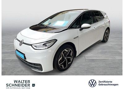 Gebraucht VW ID.3 Pro 150 kW (204 PS) 2022 Gletscherweiß metallic (metallic) Kleinwagen