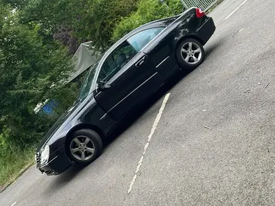 Brugt Mercedes CLK200 163 HK (119 kW) 2004 Sort Coupe