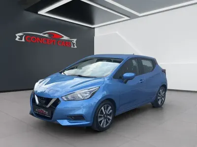 Gebraucht Nissan Micra Acenta 90 PS (66 kW) 2018 Blau Kleinwagen