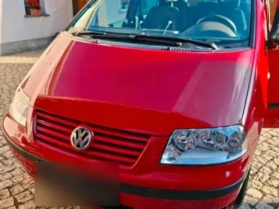 Gebraucht VW Sharan 160 PS (117 kW) 2002 Rot Van / Kleinbus