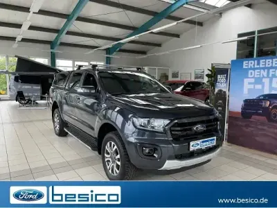 Gebraucht Ford Ranger Wildtrack 212 PS (155 kW) 2022 Royalgrau metallic Pickup
