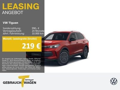 Gebraucht VW Tiguan Goal 150 PS (110 kW) 2025 Rot SUV