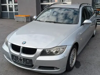 Gebraucht BMW 318 122 PS (89 kW) 2007 Silber Kombi