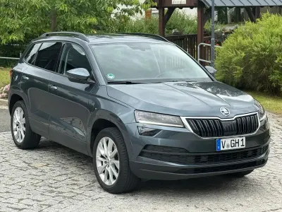 Gebraucht Skoda Karoq Style 150 PS (110 kW) 2021 Quarzgrau metallic SUV