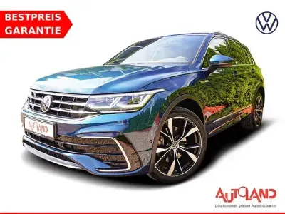 Second-hand VW Tiguan R-line 200 CP (147 kW) 2021 Albastru SUV