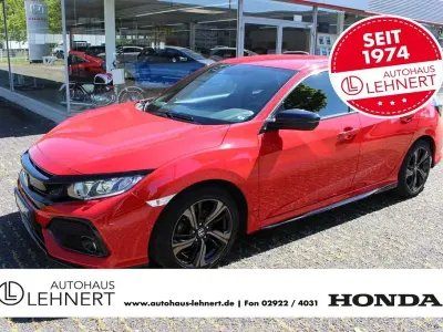 Brugt Honda Civic Elegance 129 HK (94 kW) 2017 Rød Sedan