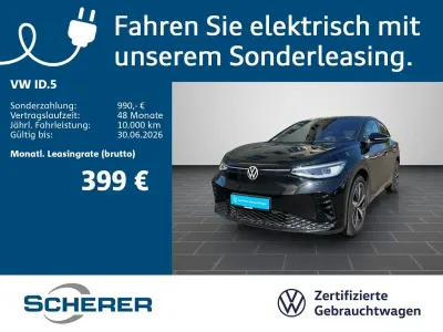 Gebraucht VW ID.5 GTX 219 kW (299 PS) 2023 Schwarz SUV