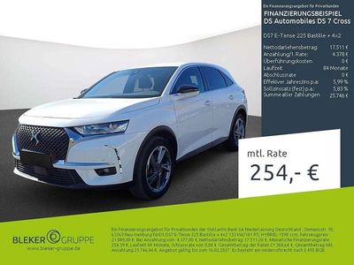 Gebraucht DS Automobiles DS7 Crossback Bastille Plus 181 PS (133 kW) 2022 Lack weiss banquise/lackierung plate standard SUV