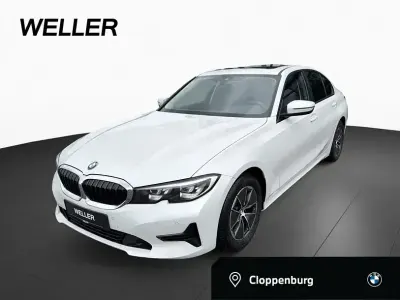 Gebraucht BMW 320 Advantage 190 PS (139 kW) 2020 Mineralweiß (weiß) Limousine