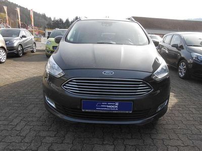 Gebraucht Ford Grand C-Max Titanium 125 PS (91 kW) 2018 Grau Van / Kleinbus