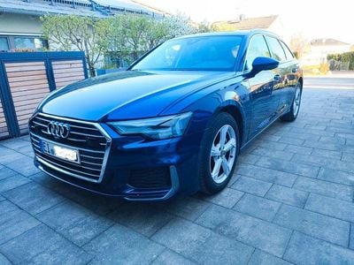Usata Audi A6 S-Line 204 CV (150 kW) 2020 Blu Station wagon
