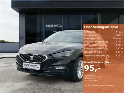 Gebraucht Seat Leon XCELLENCE 110 PS (80 kW) 2022 Schwarz Limousine