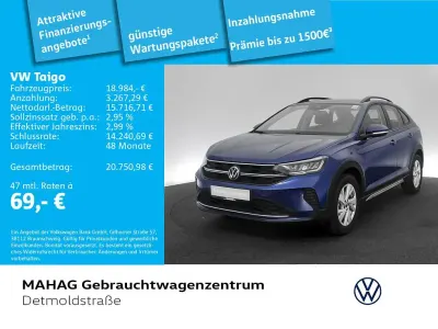 Gebraucht VW Taigo Life 95 PS (69 kW) 2025 Blau SUV