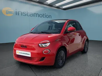 Brugt Fiat 500e 86 kW (118 HK) 2022 Rød Cabriolet