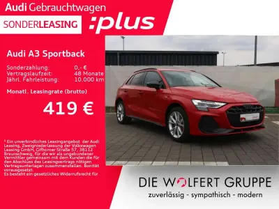 Gebraucht Audi A3 S-Line 272 PS (200 kW) 2025 Progressivrot metallic Limousine