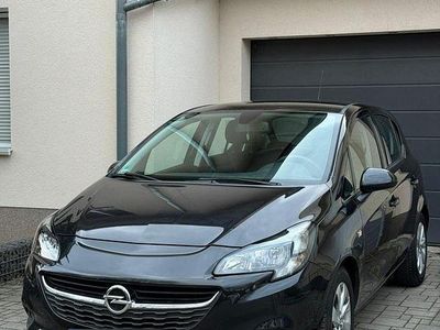 Gebraucht Opel Corsa Edition 75 PS (55 kW) 2015 Schwarz Kleinwagen