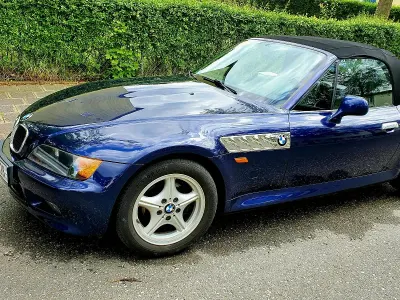Brugt BMW Z3 147 HK (108 kW) 1996 Blå Cabriolet
