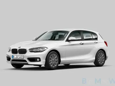 Gebraucht BMW 116 Advantage 109 PS (80 kW) 2015 Weiß Kleinwagen