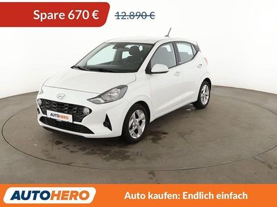 Gebraucht Hyundai i10 Trend 84 PS (61 kW) 2021 Weiß Kleinwagen